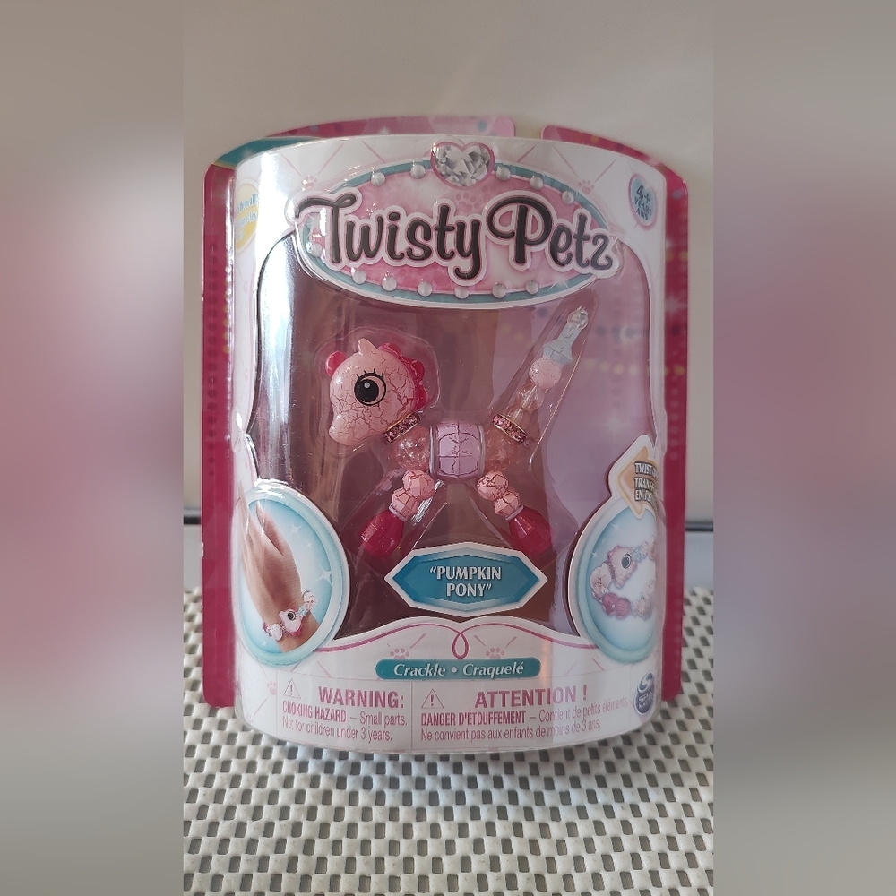 Twisty Petz Series 2 Bracelet Pumpkin Pony Crackle Spin Master Authentic NWT